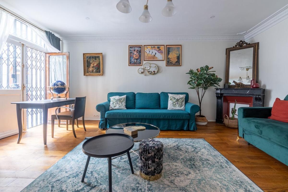 Appartement 2 Etages Paris - Metro 9 Grands Boulevards - Folies Bergeres Exterior photo